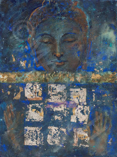 MAURAH BOUDDHA BLEU 1